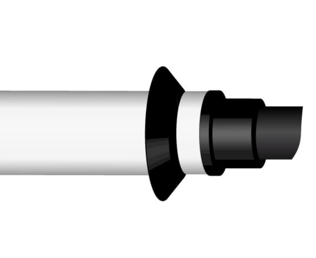 Tubo Coassiale con Terminale Ø 60 100 BAXI - 2