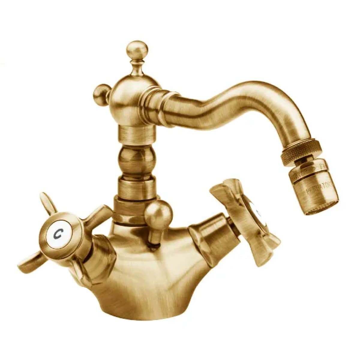 Rubinetto Bidet Monoforo Orientes Bronzato Scarico 1¼ Rubinetterie Eurorama - 2