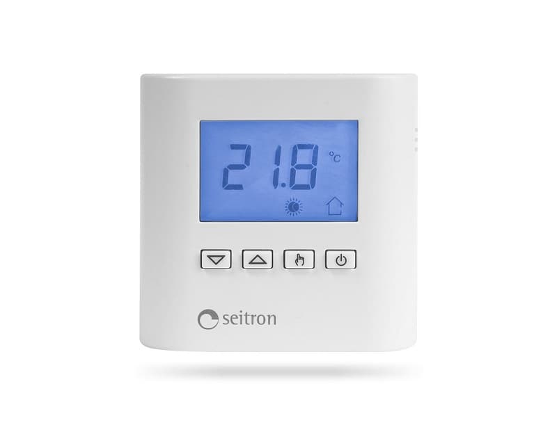 Termostato Ambiente Digitale Modello Daddy Alimentazione a Batterie Seitron - 2