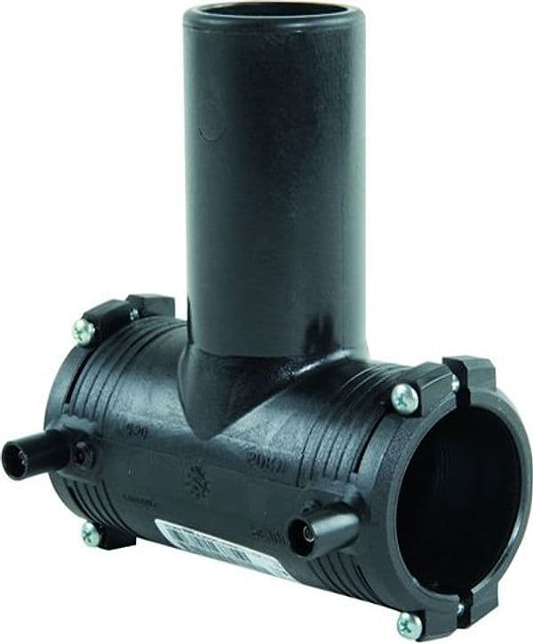 Tee Elettrosaldabile Monoline PE 100 Ø 50 PN16 Wavin Italia - 2