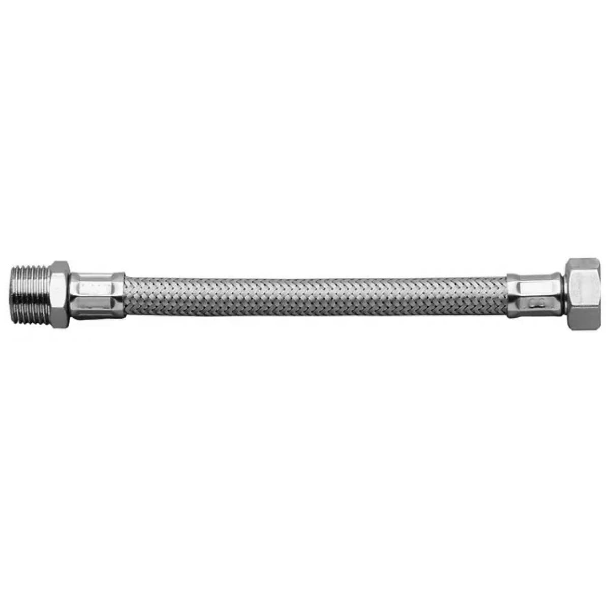 Tubo Flessibile in Acciaio Inox Cm 60 Maschiof.½ - 2
