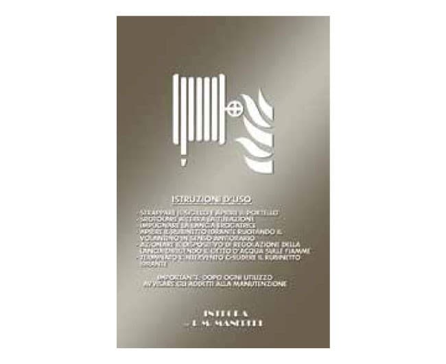 Lastra Safe Crash Esterna UNI45 228 x 430 mm R.m. Manfredi di Manfredi - 2