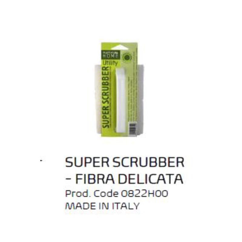 Spazzola Abrasiva Super Scrubber Fibra Delicata 12 Pezzi - 2