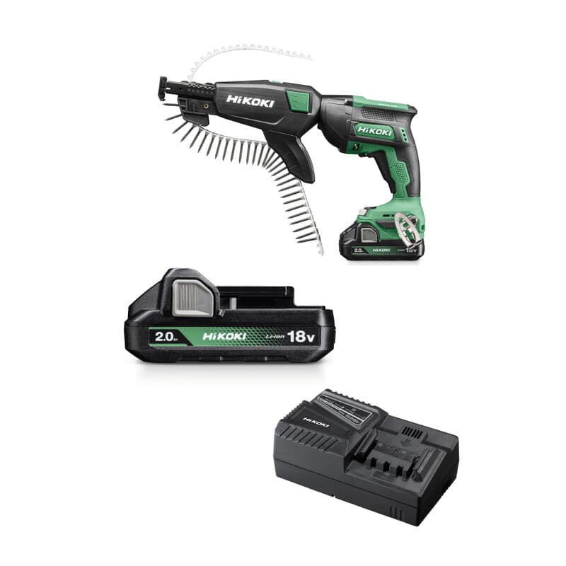 Avvitatore Cartongesso W18DB 18V 10NM e Acc Hikoki - 2