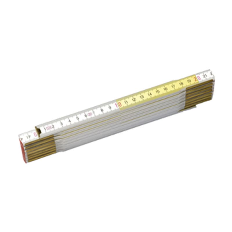 Doppio Metro Aste Legno Anti Uv 3 mm Bian Gial St Stanley 10 Pezzi - 2