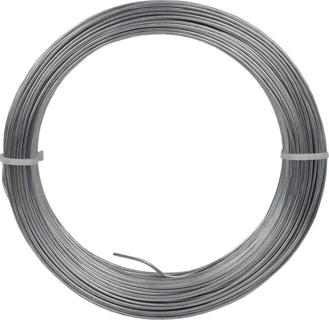 Filo Zincato per Legatura 1.8 mm 100MT 10 Rotoli - 2