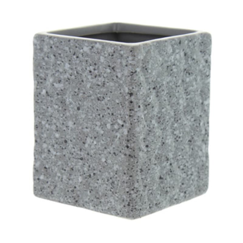 Bicchiere Portaspazzolini Stone China Run Xiang Joint 6 Pezzi - 2
