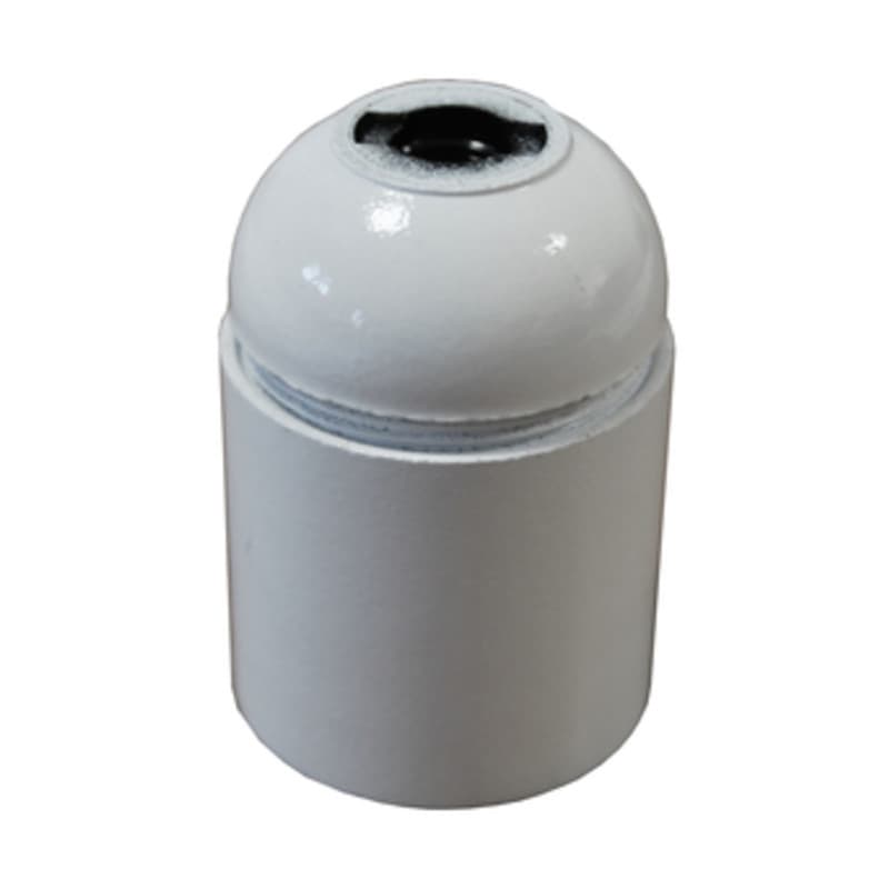 Portalampada Bianco E27 50 Pezzi - 2