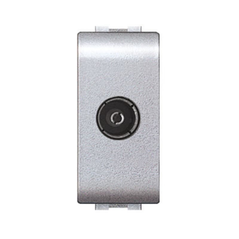 Life 4048 x 1 Tec Presa Coassiale Tv Diretta Argento 12 Pezzi - 2
