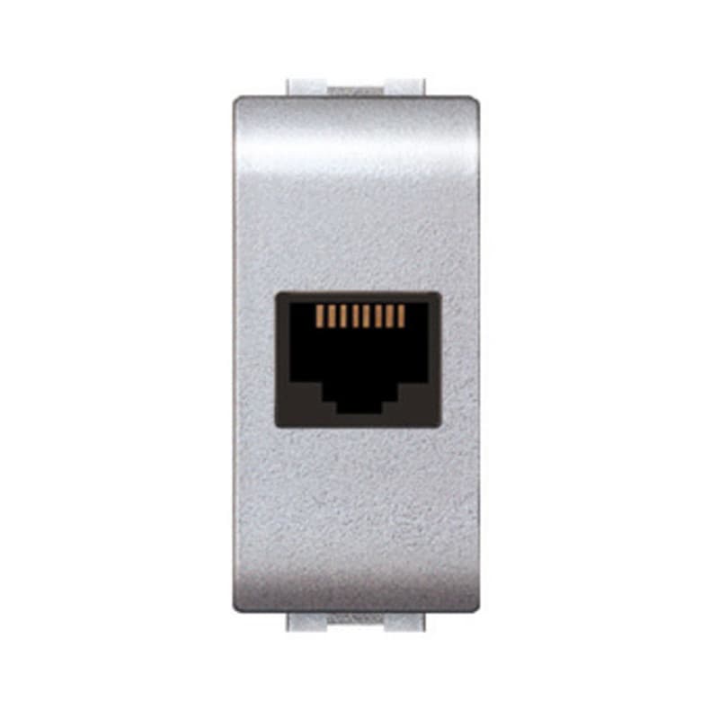 Presa Telefonica RJ11 Plug 6 x 4C Arg Life 4084 Tec 12 Pezzi - 2