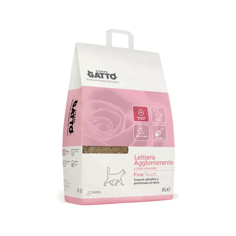 Lettiera Signor Gatto Fine Touch 5 l 4 Pezzi - 2