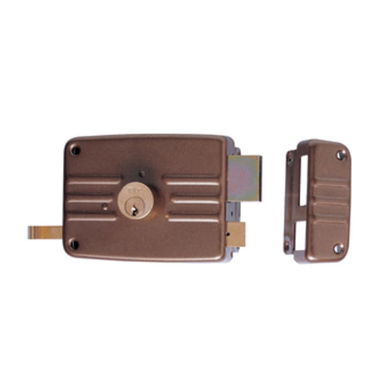 Serratura Porton Cil Int Est Fisso DX 50 mm Iseo 431E 2 Pezzi - 2