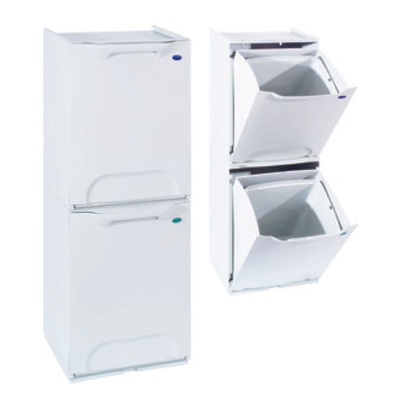 Pattumera Modulare con Secchio 20 l Bianco Art Plast - 2