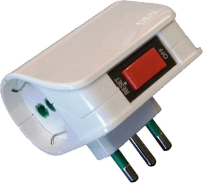 Fme 87.310 Adattatore 10A 2P Bip Sch con Inter Sicur Fanton - 2