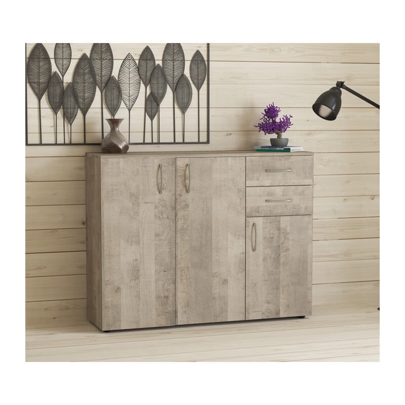 Kit Mobile 3A e 2C 106 x 36 x 83 cm Rovere Pl Classe A Plus - 2