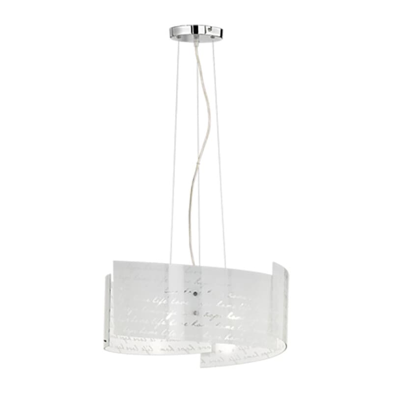 Lampada Sosp Signa Decoro Firma E27 50 cm - 2