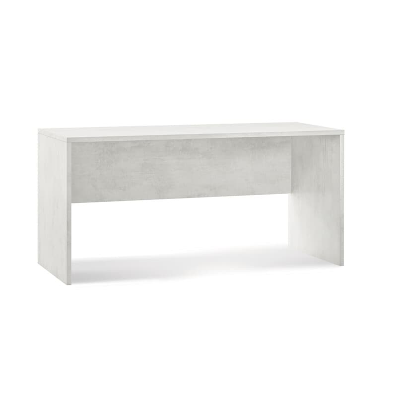 Ufficio Double Scrivania 160 x 70 cm Ossido Bianco - 2
