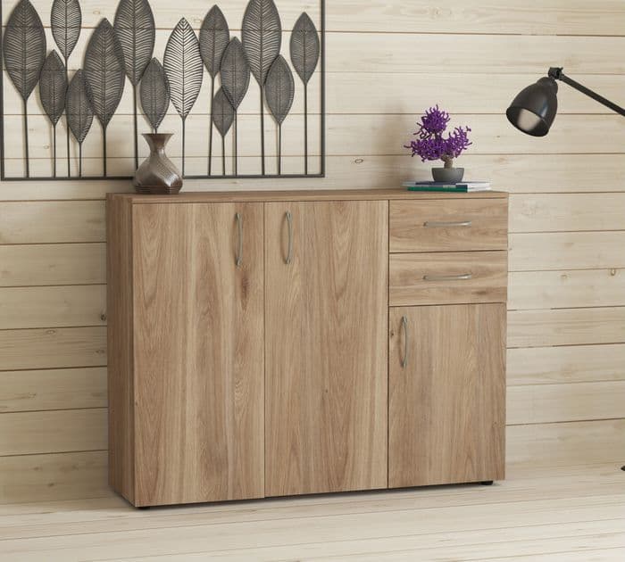Kit Mobile 3A e 2C 106 x 36 x 83 cm Rovere Classe A Plus - 2