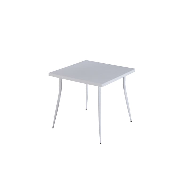 Tavolo Carmen Cm 80 x 80 x 75H Bianco - 2