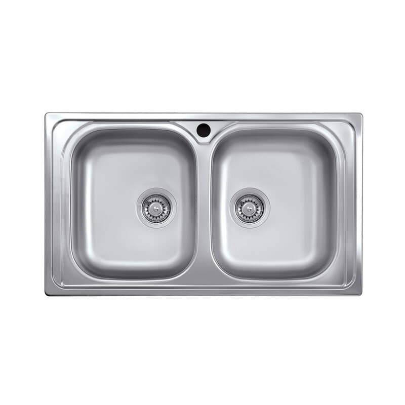 Kit Lavello Eco Incasso 86 x 50 2 Vasche - 2