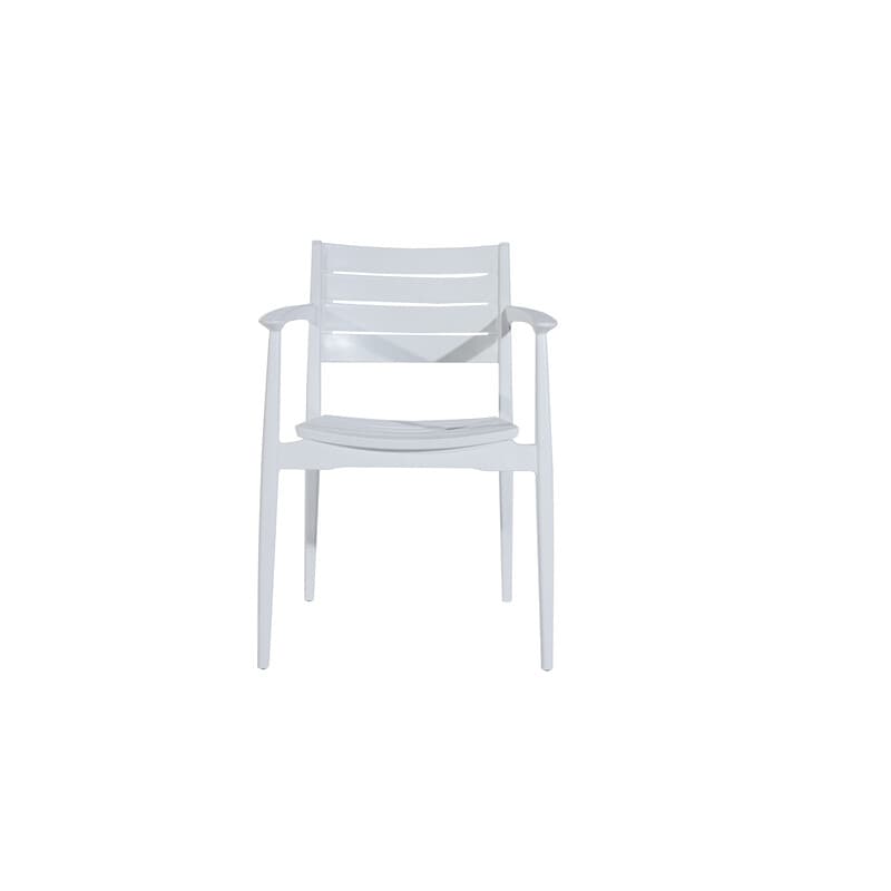 Sedia con Braccioli Regnum Bianco - 2