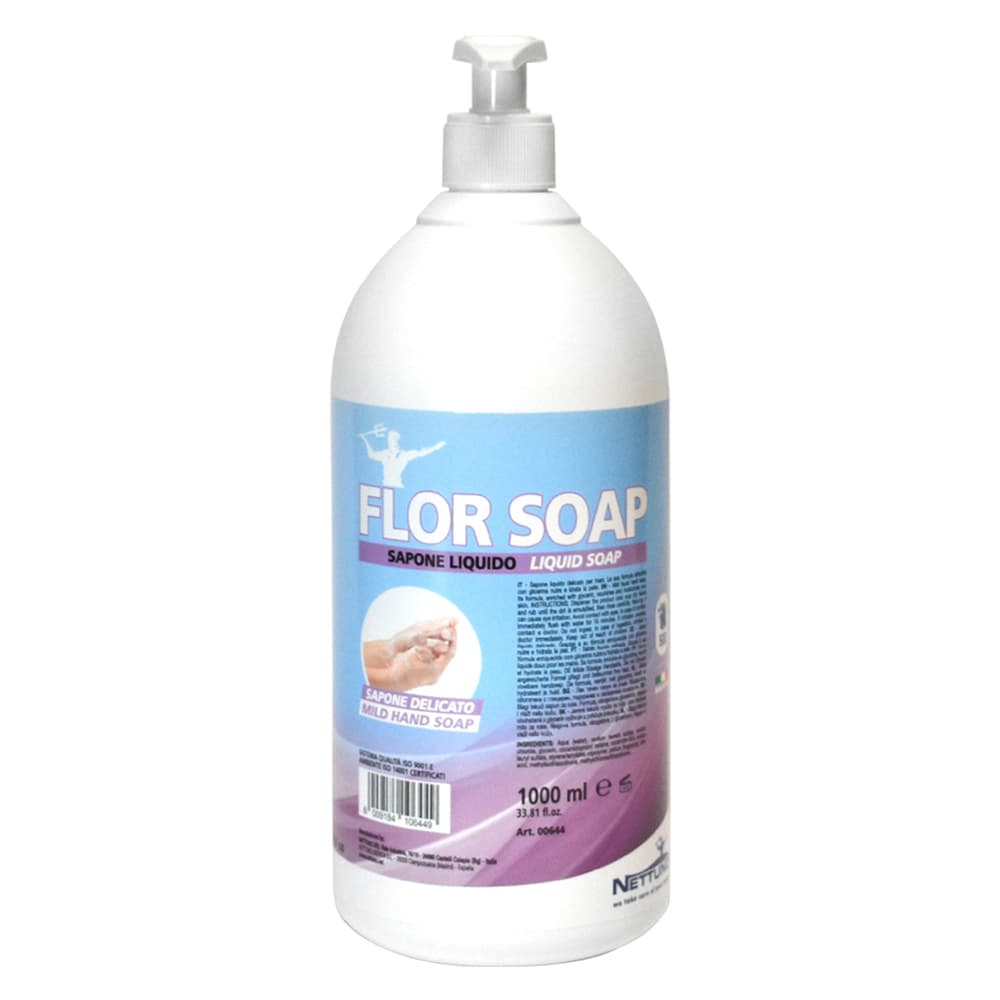 Sapone Liquido Nettuno Flor Soap 1000 ml - 2