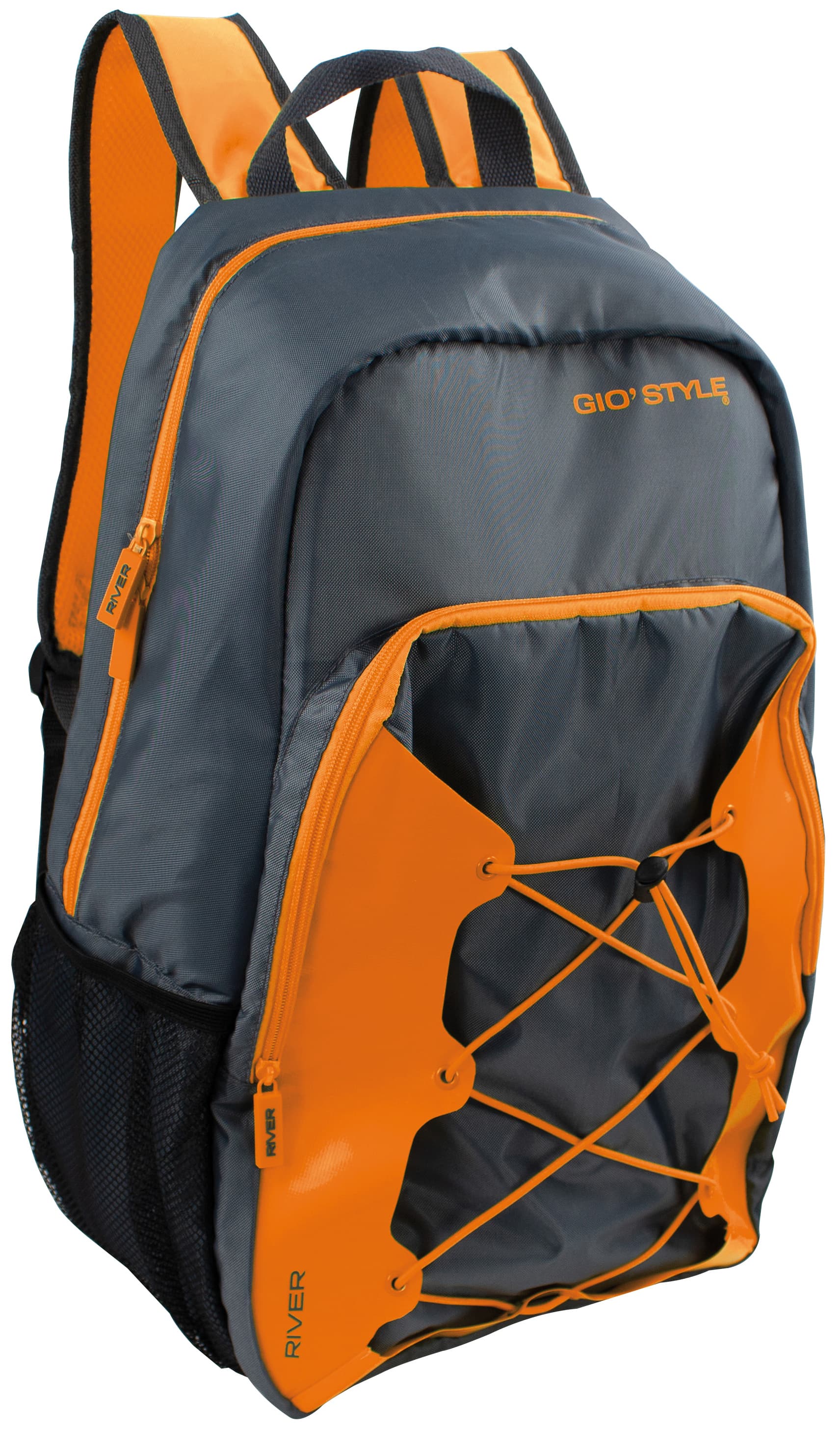 Zaino Termico River Backpack L L 25 cm 33 x 13 5X49 H Colore Grigio Arancio - 2