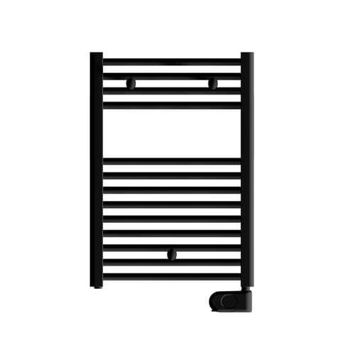 Termoarredo Elettrico H 700 mm Aton Nero Opaco L 500 mm W 400 - 2