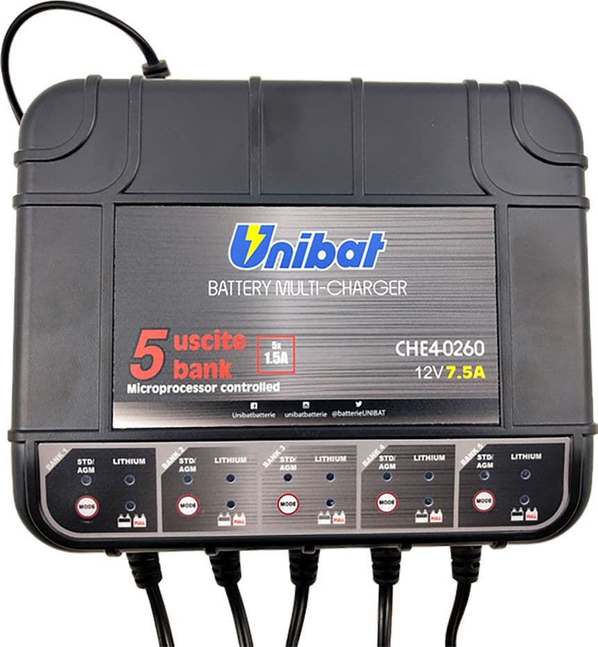 Caricabatteria Mantenitore Corrente di Carica 14,6v (litio) Charger Bank - 2