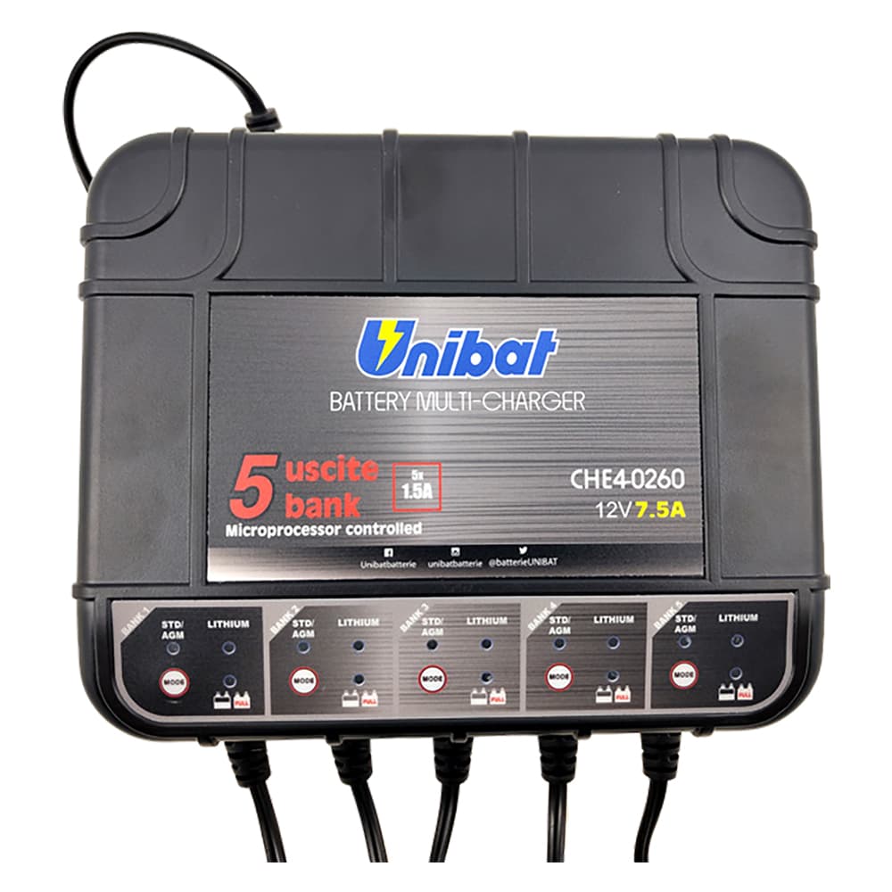 Caricabatteria Mantenitore Corrente di Carica 14,6V (Litio) Charger Bank - 2