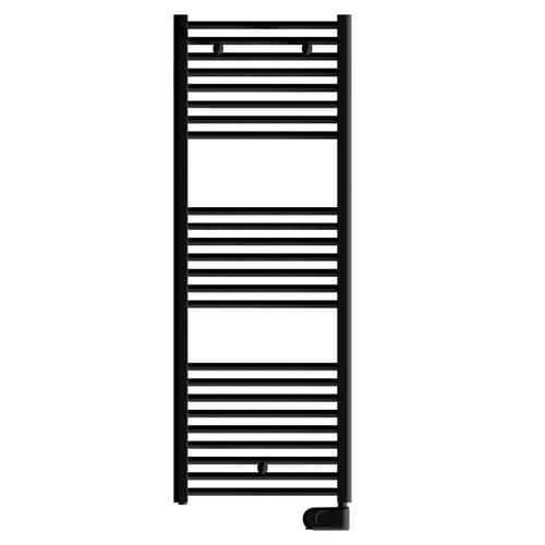 Termoarredo Elettrico H 1385 mm Aton Nero Opaco L 400 mm W 500 - 2