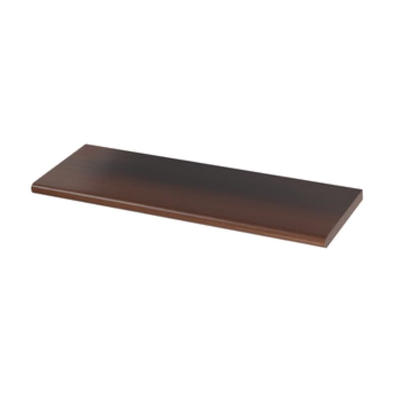 Mensola Arredam. Noce 25 x 2,5 x 120 cm 5 Pezzi - 2