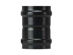 Raccordo F per Stufe a Pellet Nero Opaco Pesante 1,2 mm Ø 8 mm cm F Save - 2