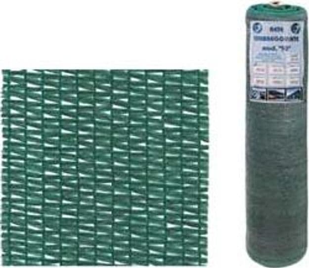 Rete Ombreggiante Garden 90% Verde Asole Rinforzate 3 Mh. Rot. 100 m 1 - 2