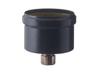 Tappo Scarico Condensa per Stufe a Pellet Nero Opaco Ø 8 mm Cm, 1,2 mm Save - 2
