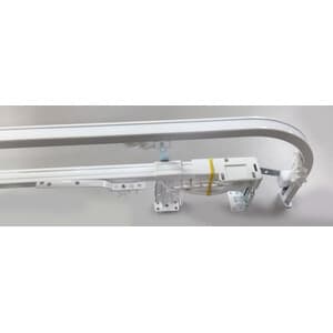 Kit 170 x 300 cm Bianco Scorritenda Estensibile Sirio - 2