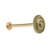 Fermatenda in Ottone Ø 70 x 150 mm 20029** 10 Pezzi - 2
