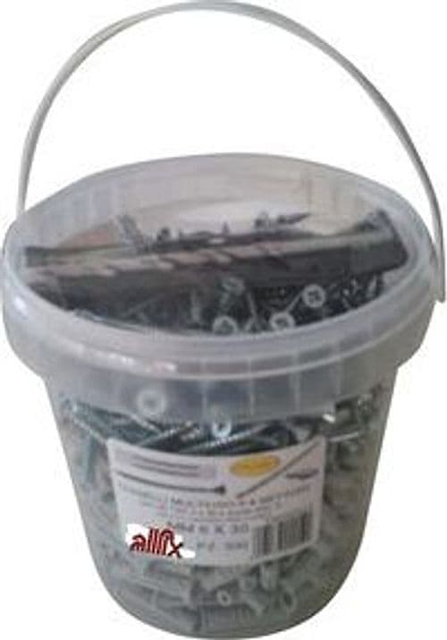 Allfix 150 Tasselli con Viti F4 8 x 40 mm e Punta Allfix Italia 1 - 2
