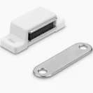 Chiusura Magnetica Rettang 46 x 15 mm Bianco** 24 Pezzi - 2