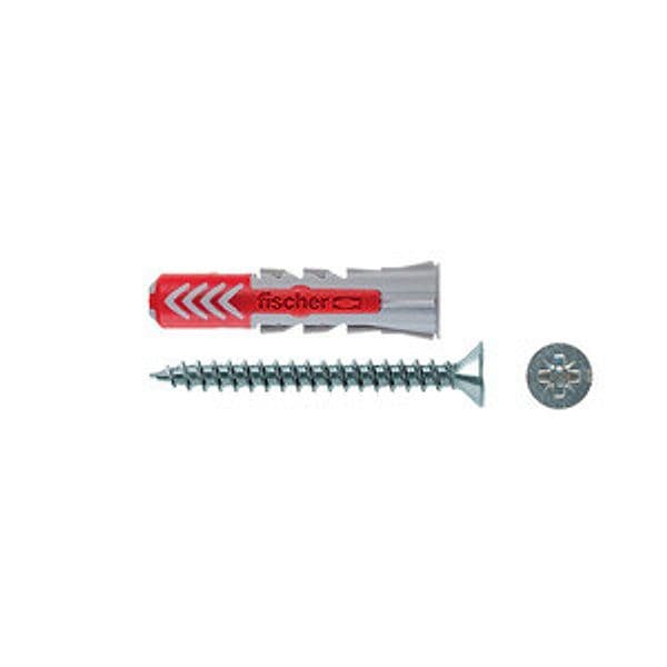 Tassello Duopower S 6 x 30 Vite T.s.p. Pozi Fischer 100 Pezzi