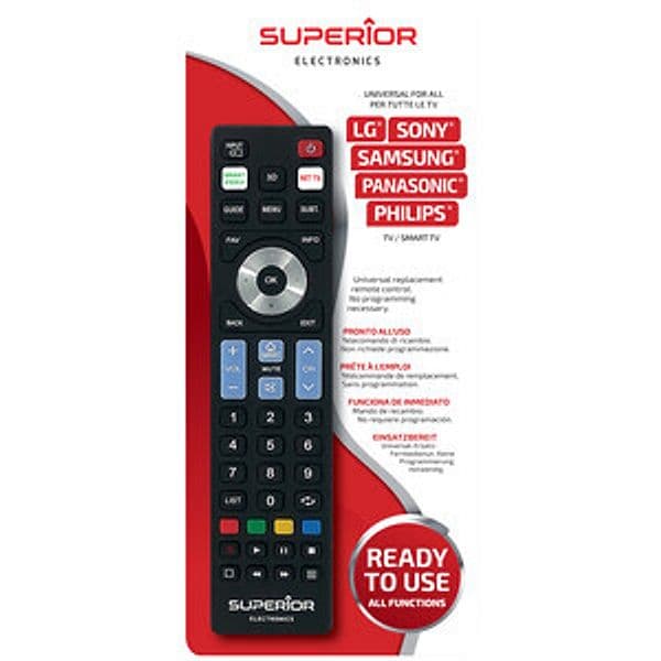 Telecomando Tv Superior Universale 5 Marchi - 2