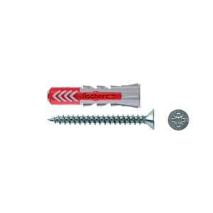 Tassello Duopower S 10 x 50 Vite T.s.p. Pozi Fischer 25 Pezzi - 2