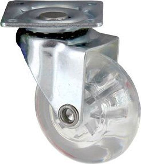 Mobile D 50 mm Piastra Trasparente* Ruota Serviceit Srl 12 Pezzi - 2