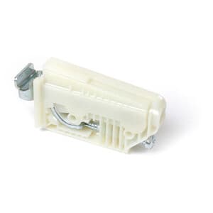 Attaccaglia Barra Regolab 65 x 20 mm DX Bianco 100 Pezzi - 2