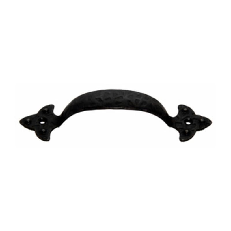 Maniglia Ferro Battuto 316 90 mm Nero Sfumato Casiraghi Enrico 25 Pezzi - 2