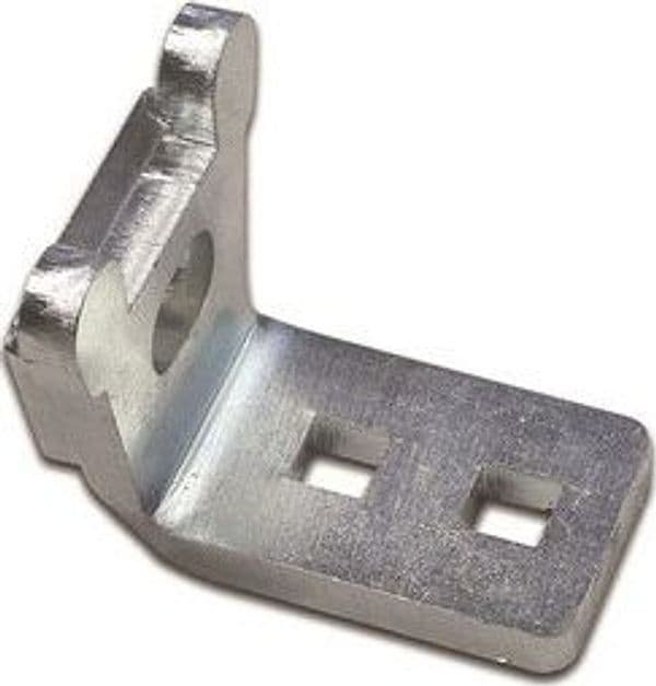 Portalucchetto Tiger Vertic Acc Zinc 100 x 8 x 50 mm 2 Pezzi - 2