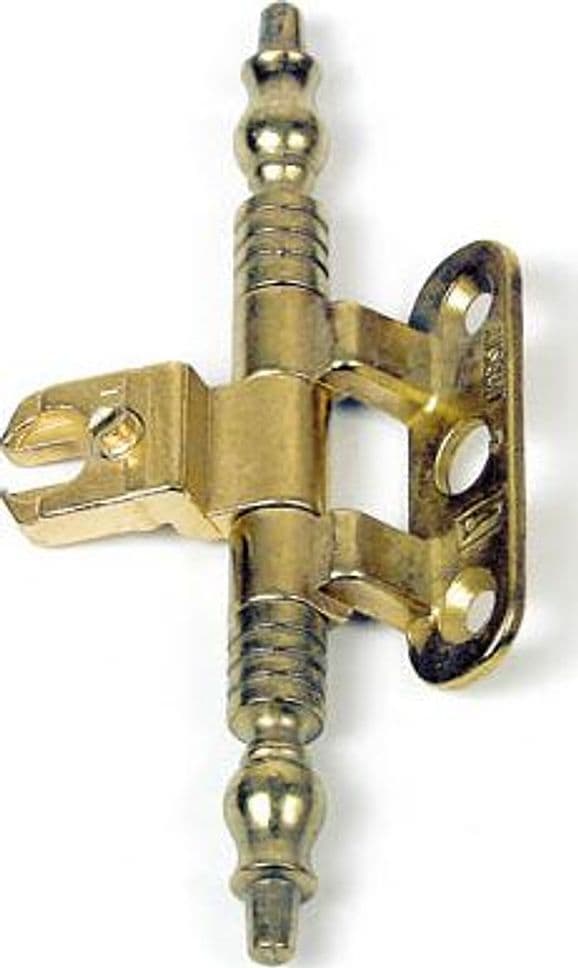 Cerniera per Mobili A0114 Ottonato 46 x 14 mm* 10 Pezzi - 2