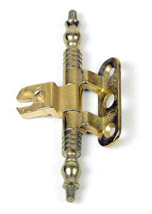 Cerniera per Mobili A0114 Ottonato 46 x 14 mm* 10 Pezzi - 2