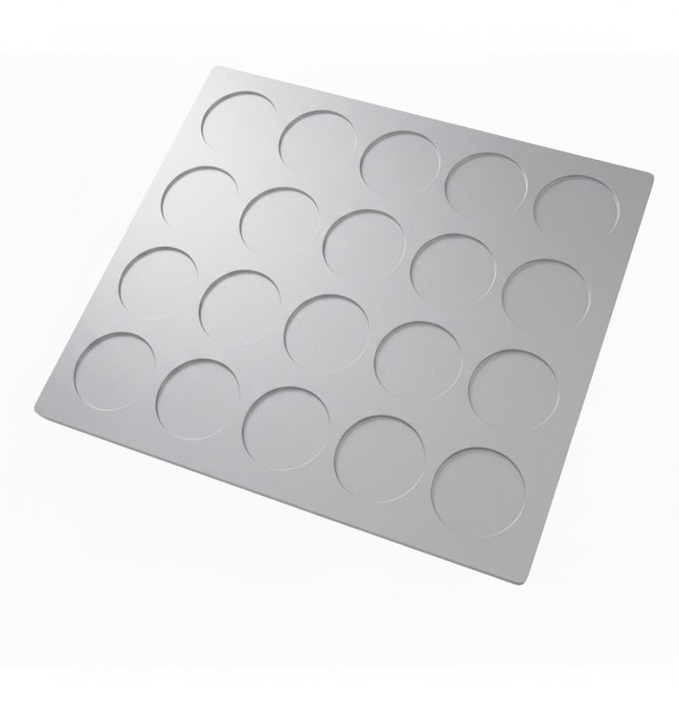 Tappo Copriforo Adesivo Ø 13 mm Grigio RAL 9006 500 Pezzi - 2
