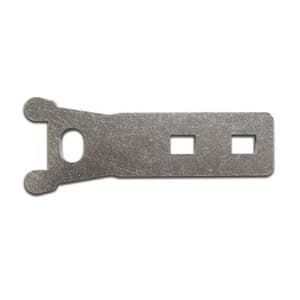 Portalucchetto Piano Oriz Acc Zinc 8 x 155 mm 2 Pezzi - 2